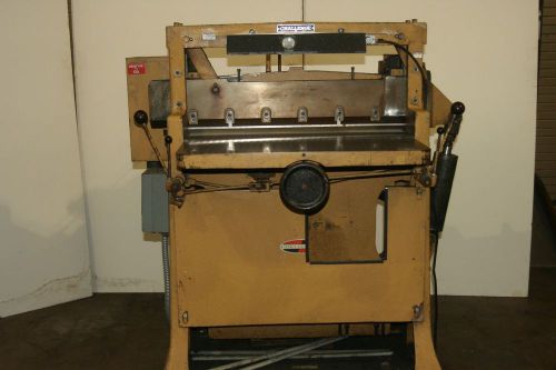 Challenge 30&#034; hydraulic paper cutter for sale