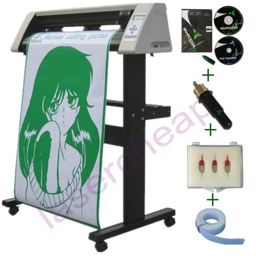 24&#034; usb vinyl cutting/ cutter plotter rs720c+ winpcsign2009 for sale