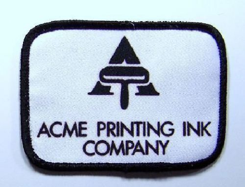 Acme Printing Ink Company Patch