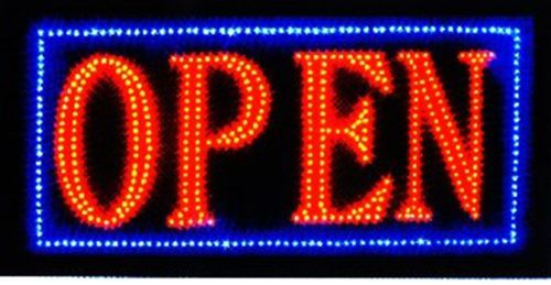 Open Sign Vivid Attention Catcher Animated LED Neon Business Light Classic Look