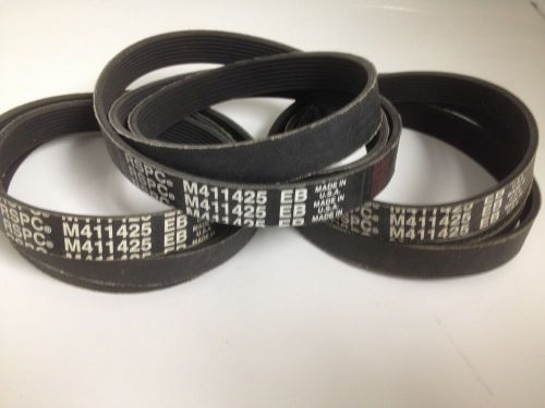 LOT OF (3) HUEBSCH, S.Q., ETC..COMMERCIAL M411425 &#034;NEW DRYER GROOVED DRIVE BELTS