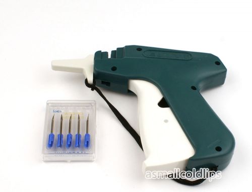 Home Tagging Gun+5 Steel Needle +1000 Kimble Tag Label Barbs for Tickets clothes