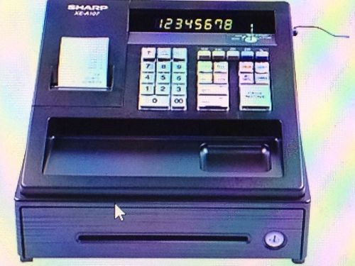 Sharp Cash Register Model XE-A107