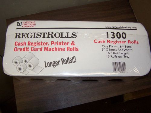 Cash Register Tape 3in. 1-ply paper