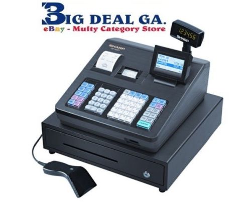 Sharp XE-A507 Cash Register w/ Scanner, Customer Display &amp; SD Card Slot NIB!!