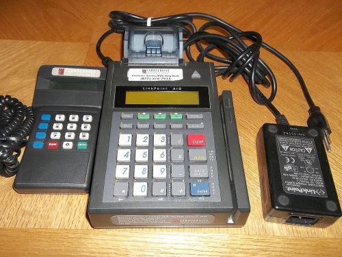 Linkpoint AIO Credit card terminal with keypad--&lt;=Look! lot YYZ14