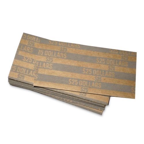 Mmf flat tube coin wrapper - 1000 wrap(s) - kraft - gray - 1000/box for sale