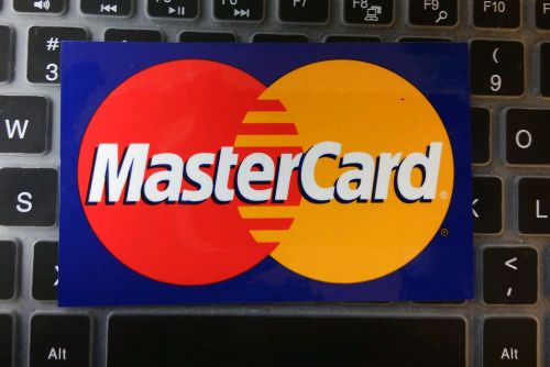 MasterCard LARGE Credit Card Logo Decal Sticker Display Signage