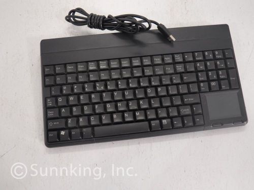 Cherry SPOS G86-62401EUADAA Black USB Touchpad Keyboard