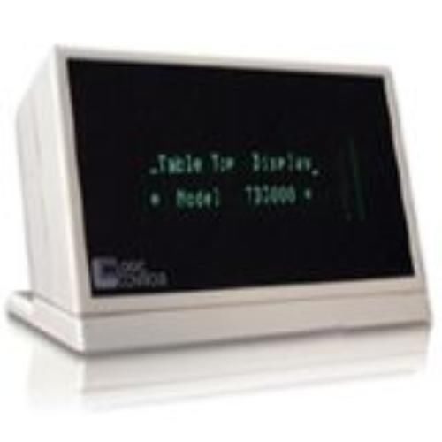 Logic controls td3200-bg tabletop display 5mm 2x20 rs232 aedex (td3200bg) for sale