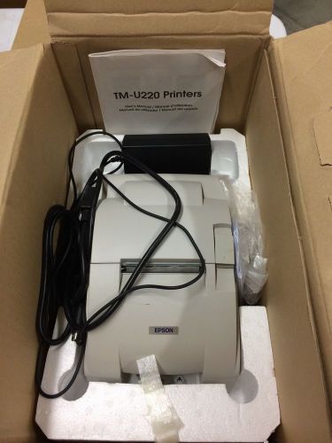 Epson TM-U220 POS Receipt Printer *BRAND NEW*