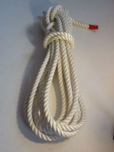 5/8&#034; x 40&#039; new england rope / lineman, arborist, climbing, mooring.    /up rope for sale