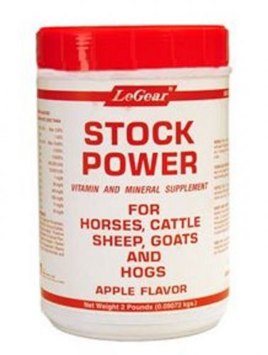 LeGear 2 lb Apple Flavor Stock Powder for; Horses, Cattle, Sheep, Goats &amp; Hogs
