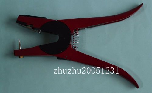 1 pc brand new sheep goat hog cattle cow ear tag tool tagger red for sale