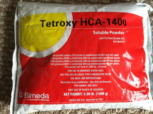 TetrOxy HCA Soluble Powder (OXYTETRACYCLINE HCl) ANTIBIOTIC