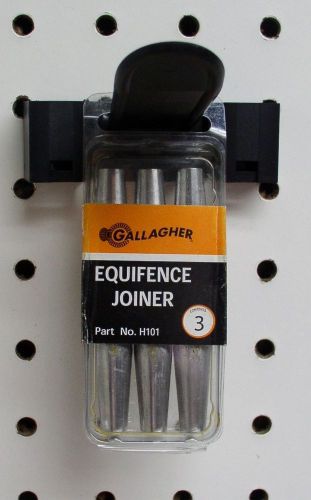 GALLAGHER 3 pack EQUIFENCE JOINER electric fence NEW