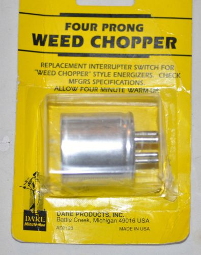 4 PRONG TIMER FOR WEED CHOPPER ENERGIZERS