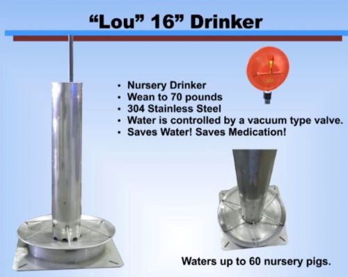 Livestock and poultry water drinker stainless steel