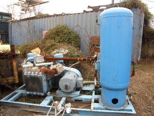 Ingersol rand 50 hp piston type air compressor for sale