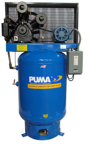 Puma 10 rhp 120 gallon 2 stage electric air compressor! tuk100120vm1 brand new! for sale