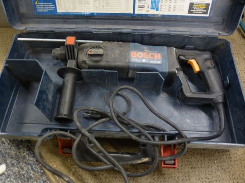 USED BOSCH BULLDOG ROTARY HAMMER DRILL 11224 VSR MADE IN GERMANY, AS IS