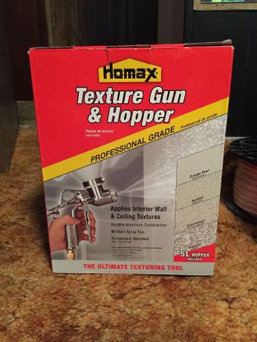 Homax texture gun and hopper compressor operated for sale