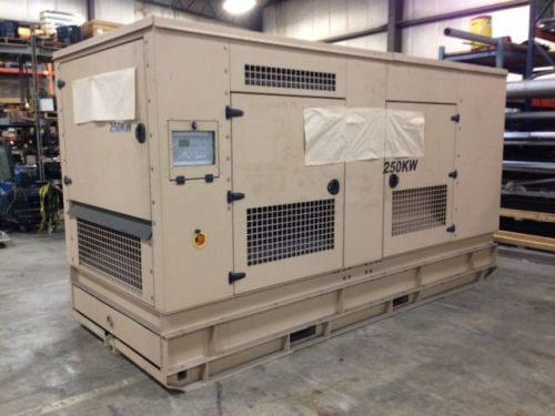 250 kw diesel generator, synchronized load sharing, rugged design for sale