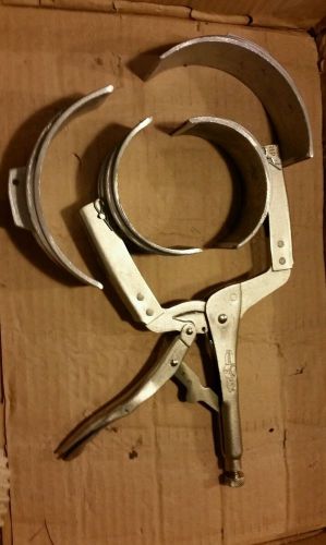 VISE GRIP LOCKING PIPE CLAMP GEORGE FISCHER GEORGE 4&#034; AND 6&#034; Contain-IT 4693-102
