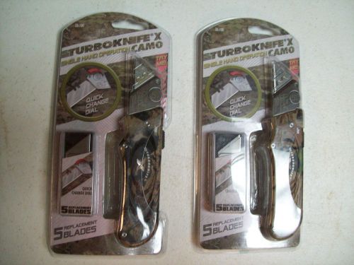 Lot of TWO NEW Camo Turboknife X 33-130   Olympia Tools