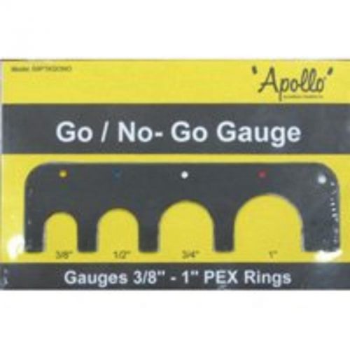 Pex go/no sizing gauge conbraco pex tubing/fitting tools 69ptkgono 670750347535 for sale