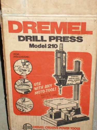drill press model #210   for dremel drill