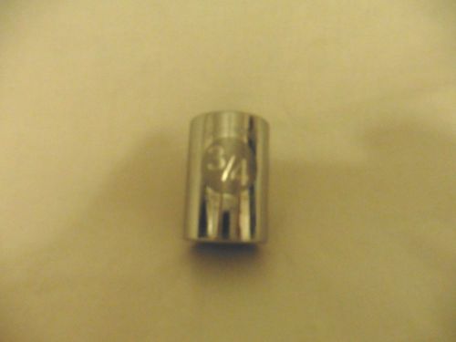 Armstrong Tools, 12-124, 1/2&#034; Drive 12 Point Standard Socket 3/4&#034;