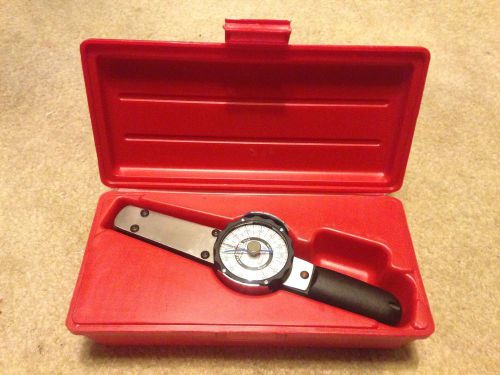 Proto j6181f dial torque wrench,600&#034;-lb.,3/8&#034; dr for sale