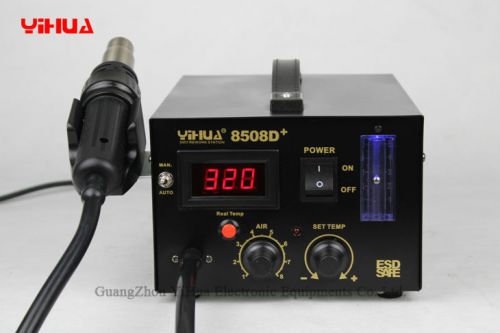 Yihua 8508d+ hot air rework station, speedball, powerful 28l/min diaphragm pump for sale