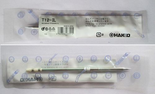 T12-il tip 12v-24v 70w for fx-9501 hakko912/fm-2027/2028 soldering iron handle for sale