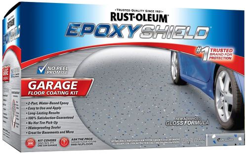 Rustoleum 251965 epoxy shield gray garage floor paint  showroom for sale