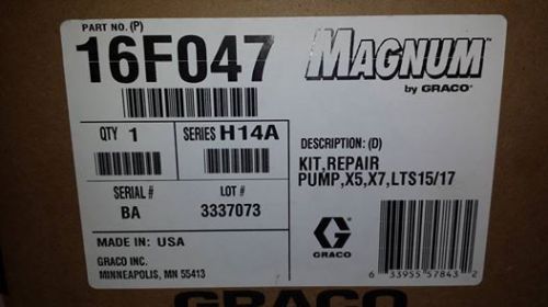 Graco Pump Repair Kit 16F047 16F-047
