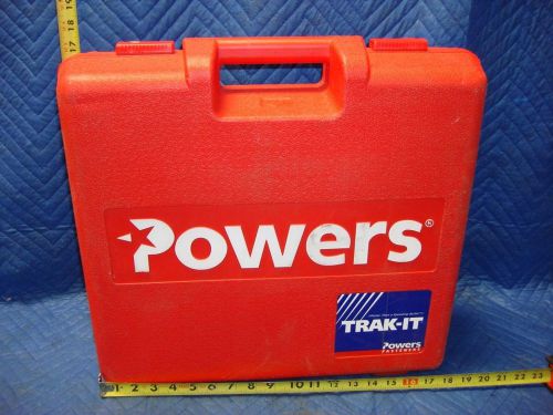 Powers trakit c3 concrete nail fastening gun nice condition free shipping for sale