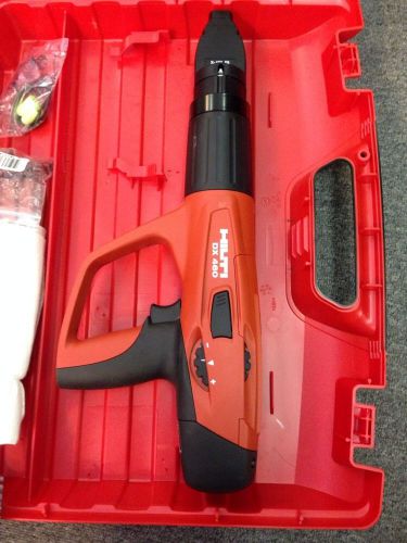 Hilti dx-460 f-8 cal .27 powder actuated nail gun kit new (257) for sale