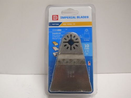 Imperial Blades Universal Wood Drywall PVC Coarse Tooth Saw Blades 10MM250 MINT