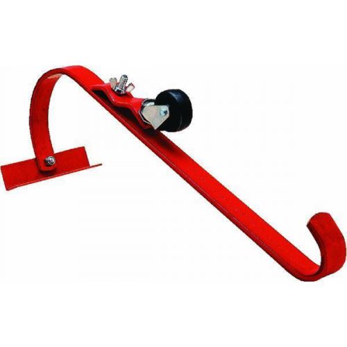 Qualcraft 2481 steel ladder jack hook w/ roller roofing protection (single) for sale