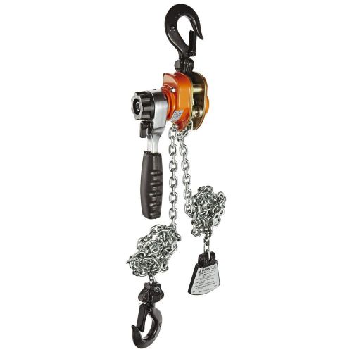 Cm 602 series mini ratchet lever chain hoist, 6-19/64&#034; lever, 550 lbs capacity for sale