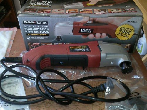 CHICAGO ELECTRIC Oscillating Multi-Function Power Tool! item #68861