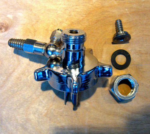 Hoff Stevens Keg Coupler  -  Twin Probe  for Draft Beer - Home Brew