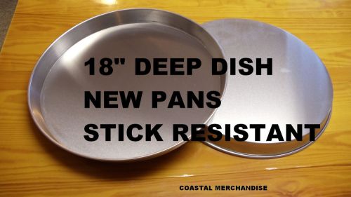 18 INCH DEEP DISH PIZZA PAN COMMERCIAL RESTAURANT QUALITY * SEE RECIPES BELOW