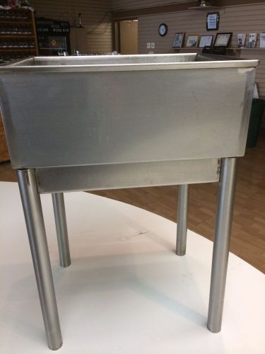 Commercial stainless steel under the counter bar sink for sale