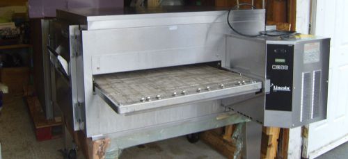 Lincoln impinger 32&#034; conveyor belt pizza oven gas (convertable to  lp)  110 volt for sale