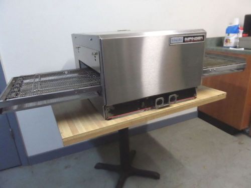 LINCOLN IMPINGER 1302-11 CONVEYOR PIZZA OVEN - 240 VOLT - SINGLE PHASE