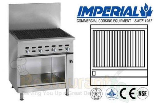 Imperial commercial radiant char-broiler 24&#034; wide 1 cabinet propane ir-24br-xb for sale