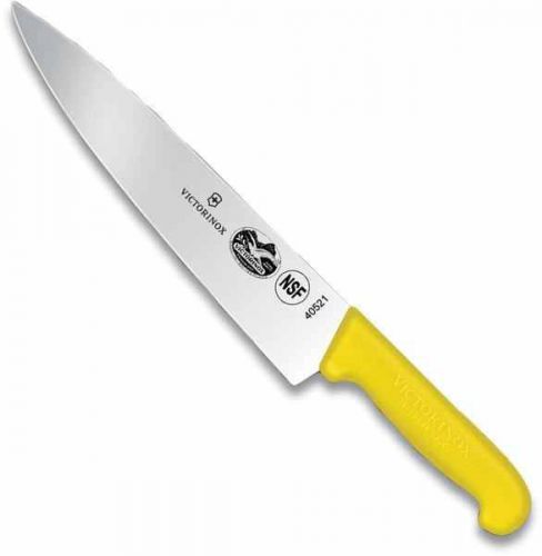 Victorinox 40474 Chef Knife 10&#034; Yellow Fibrox Handle